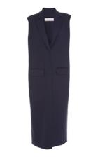 Marina Moscone Double Face Faille Gilet