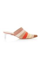 Rejina Pyo Angela Suede And Leather Mules