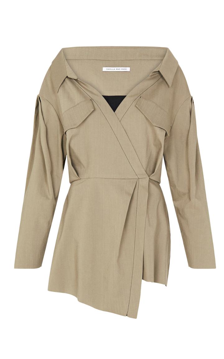 Camilla And Marc Mead Drop Shoulder Top