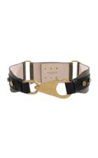 Moda Operandi Balmain B-ring Hook Wide Belt