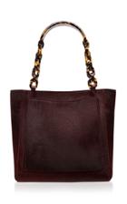 Edie Parker Mini Tote In Hair Calf