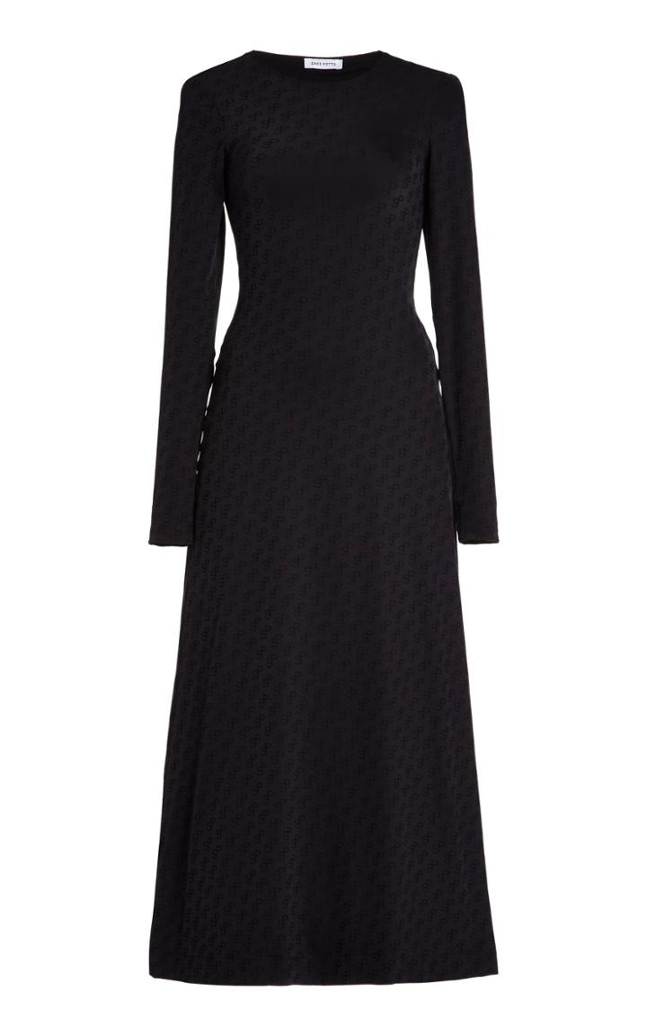 Moda Operandi Saks Potts Simple Logo-print Jersey Dress