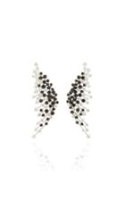 Hueb Luminus Black And White Diamond Earrings