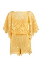 Rami Al Ali Short Guipure Jumpsuit