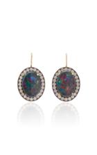 Andrea Fohrman Oval Australian Opal Earrings