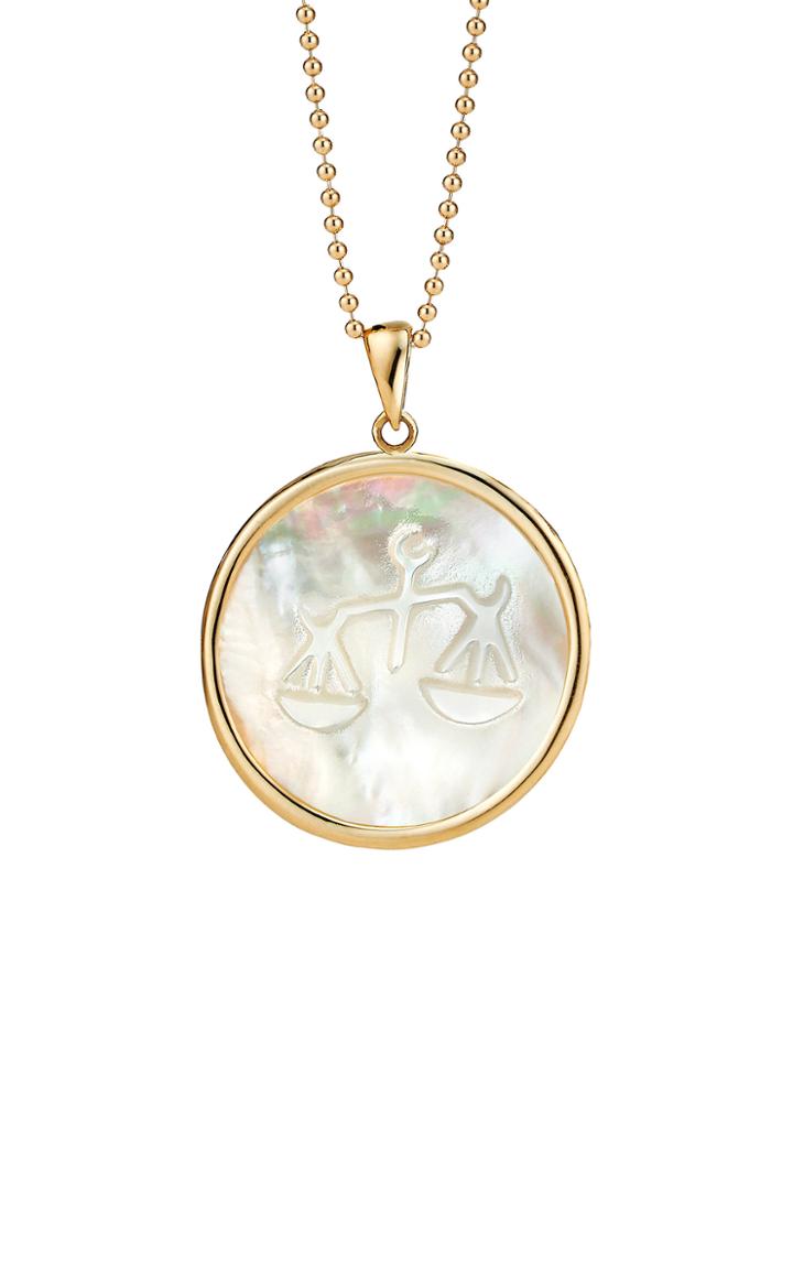Ashley Mccormick Libra 18k Gold Pendant