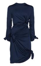 Moda Operandi Rokh Knot-detailed Jersey Dress Size: Xs