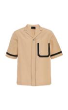 Moda Operandi 3.1 Phillip Lim Short Sleeve Notch Lapel Shirt Size: Xs