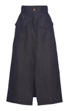 Moda Operandi Martin Grant High-rise Slit Linen Skirt Size: 34