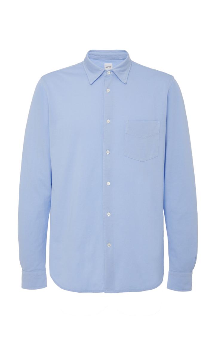 Fear Of God Striped Cotton-oxford Henley