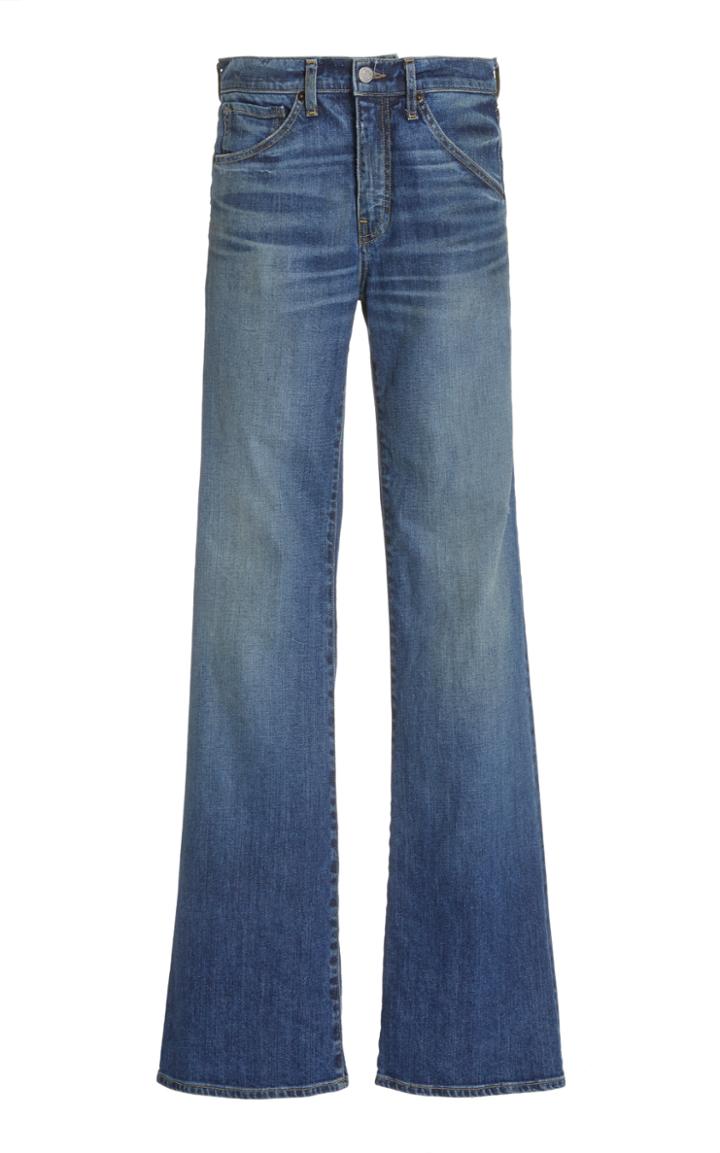 Nili Lotan Celia Low-rise Flared Jeans