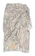Altuzarra Polly Asymmetric Animal-print Silk Skirt
