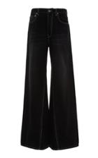 Ganni Camfield High-rise Wide-leg Jeans