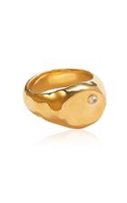 Moda Operandi Pamela Love Alexander 14k Gold-plated Signet Ring