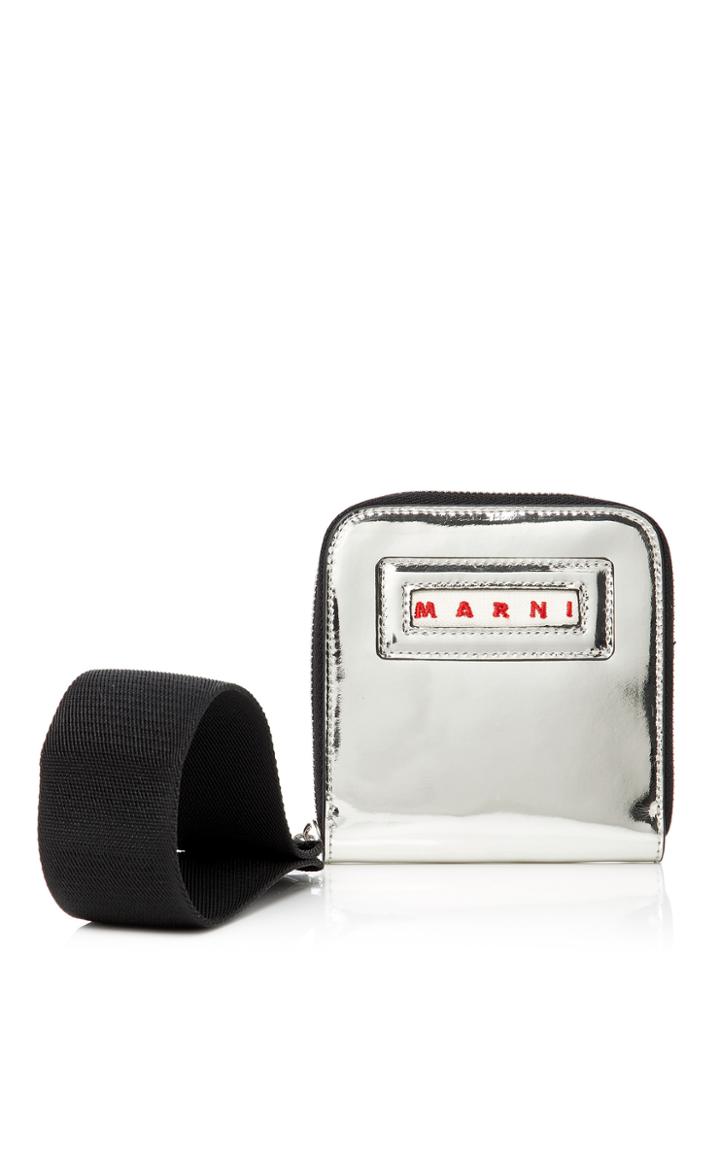 Marni Mirrored Leather Wallet