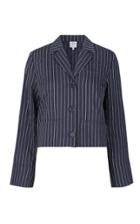 Moda Operandi Baum Und Pferdgarten Miri Pinstriped Cady Top