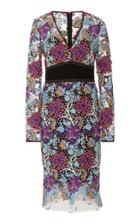 Diane Von Furstenberg Floral Lace Sheath Dress