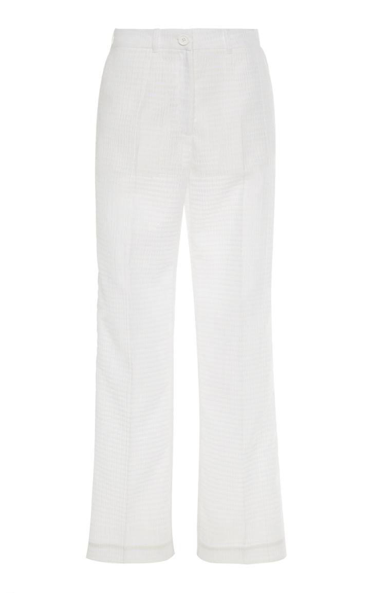 Moda Operandi Cecilie Bahnsen Sonja Straight Leg Trousers Size: 12
