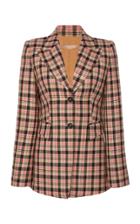 Michael Kors Collection Two Button Virgin Wool Blazer