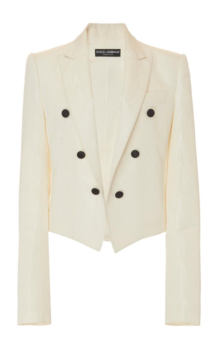 Dolce & Gabbana Shrunken Faille Tuxedo Jacket