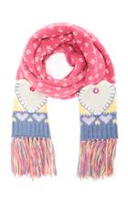 Loveshackfancy Evie Patterned Wool Scarf