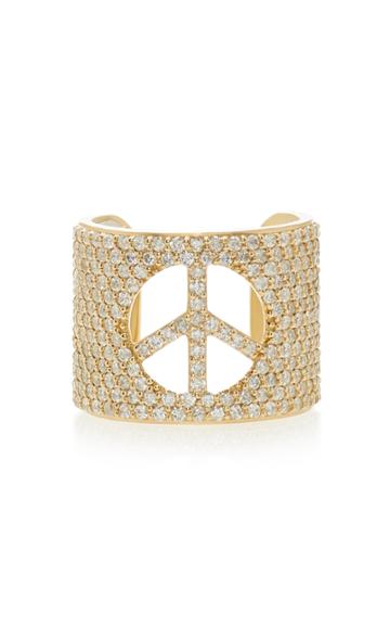 Sheryl Lowe 14k Gold And Diamond Ring