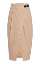 Moda Operandi Altuzarra Rosie Linen-blend Skirt