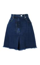 Moda Operandi Peter Do Frayed Denim Skort