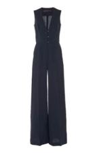 Martin Grant V-neck Sleeveless Jumpsuit