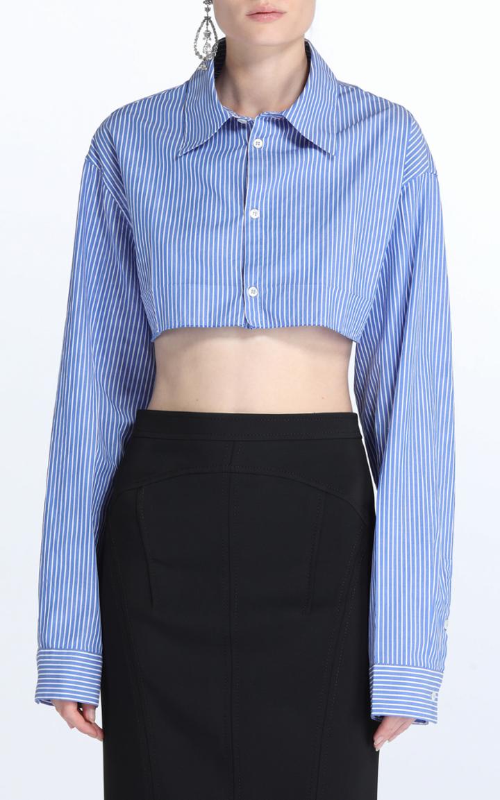 Moda Operandi N21 Cropped Button Down
