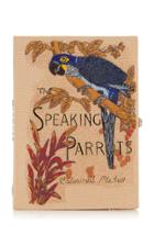 Olympia Le-tan Speaking Parrots Appliqud Embroidered Canvas Clutch