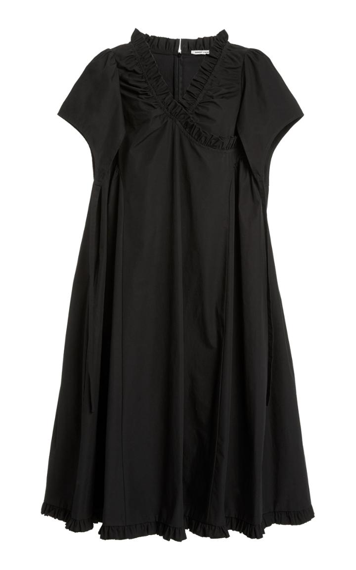Moda Operandi Sandy Liang Pointe Oversized Midi Dress