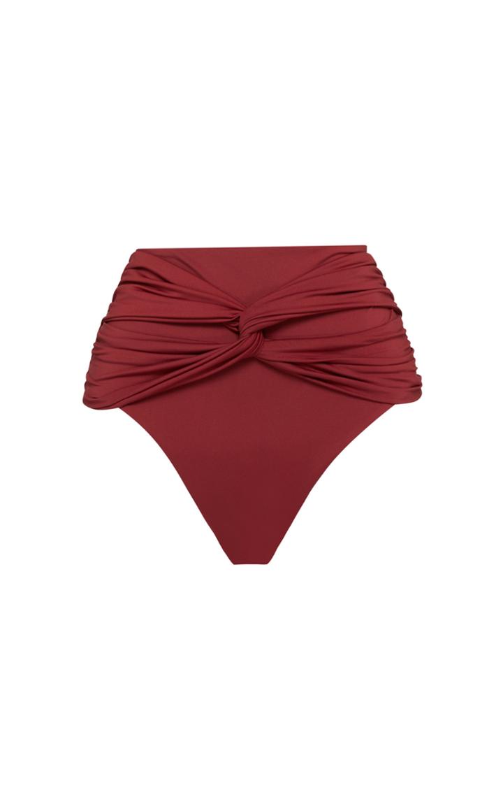 Moda Operandi Bondi Born Penelope Knot-detailed Bikini Bottom Size: 8