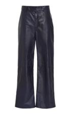 Lanvin Leather Panneled Trousers