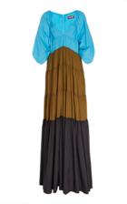 Moda Operandi Staud Meadow Tiered Broadcloth Maxi Dress Size: Xs
