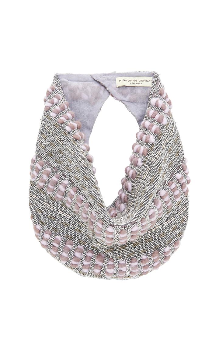 Mignonne Gavigan Kate Beaded Scarf Necklace