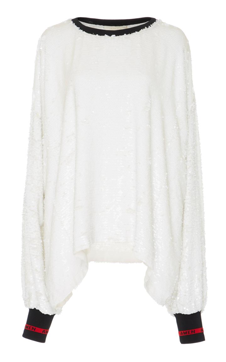 Amen Couture Paillette Sweatshirt