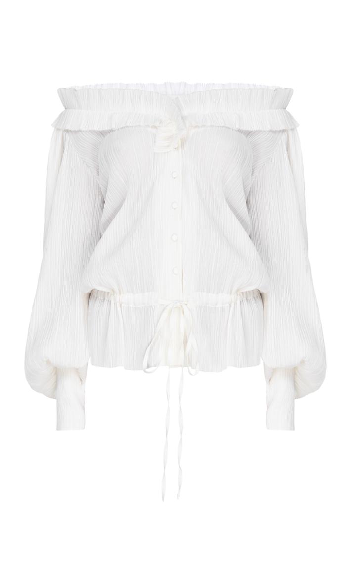 Flow The Label Off Shoulder Gathered Blouse