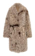 Moda Operandi Ann Demeulemeester Wool Reversable Leather Jacket