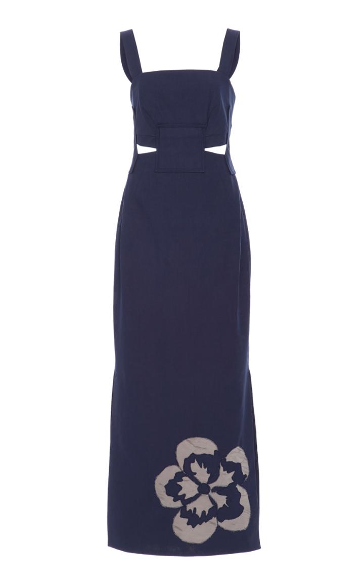 Sissa Rute Geometric Cutout Maxi Dress