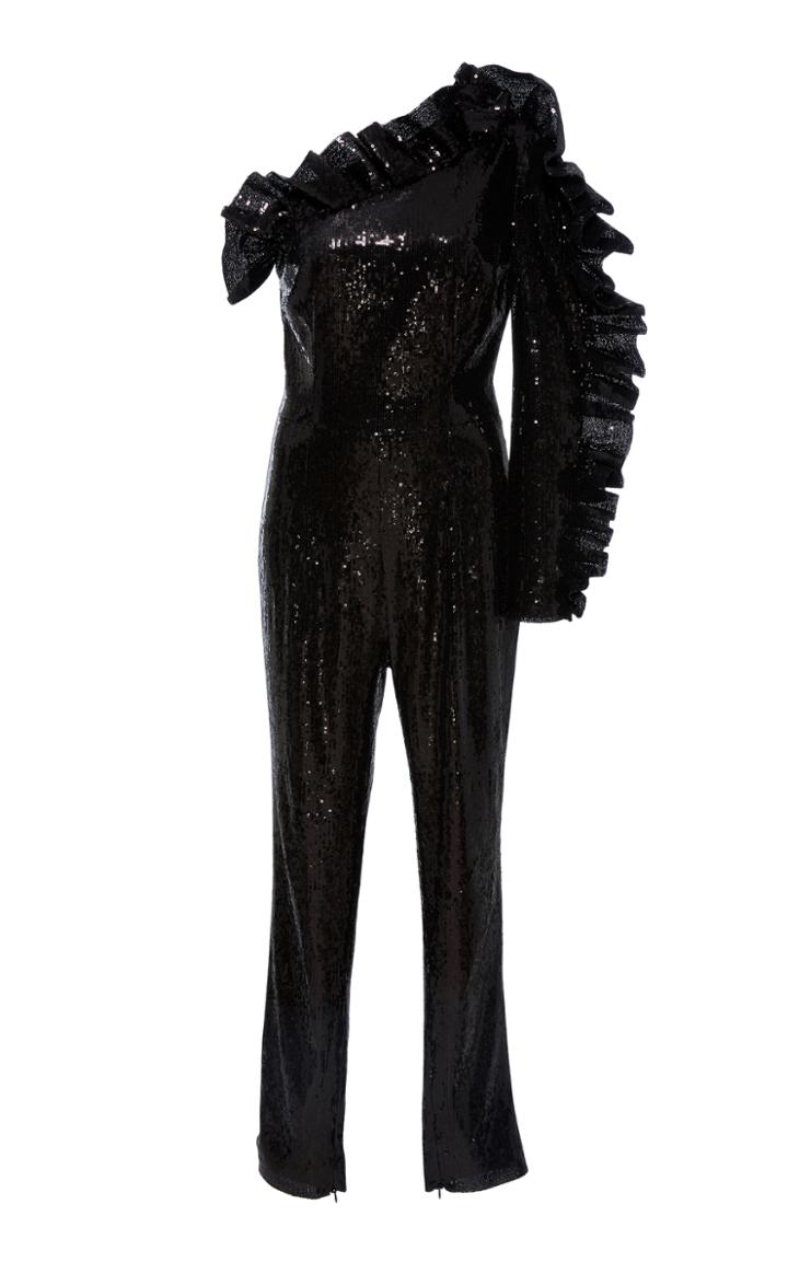 Semsem Alexandria Sequin Jumpsuit