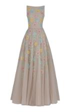 Rami Al Ali Richly Embellished Tulle Volume Gown