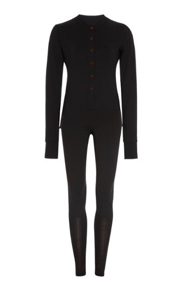 Matek Gentoo Mesh-paneled Jersey Jumpsuit