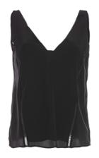 Zeus + Dione Ersa Deep V-neck Tank Top