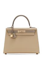 Moda Operandi Herms Vintage By Heritage Auctions Herms 28cm Trench & Gris Agate Ep