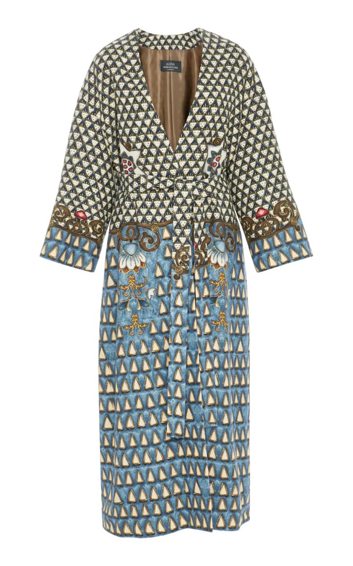 Alena Akhmadullina Printed Oversize Coat