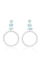 Isabel Marant Silver-tone, Swarovski Crystal And Resin Earrings