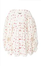Hellessy Sonia Printed Silk-effect Bubble Dress