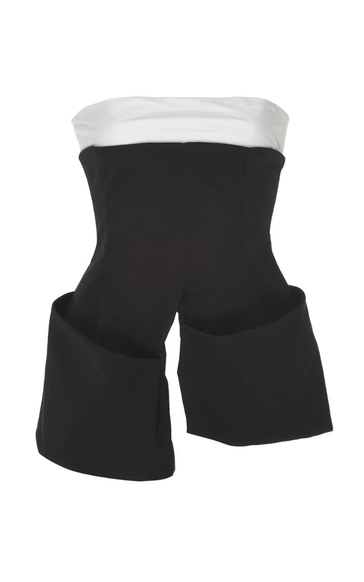Moda Operandi A.w.a.k.e. Mode Sleeveless Contrast Pouch Top Size: 34