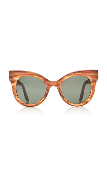 Lapima Ana Oversized Cat-eye Acetate Sunglasses